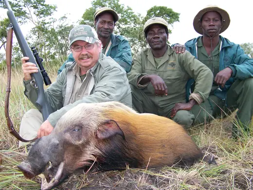 Africa Plains Game Hunts — photograph from the Gunners Taxidermy gallery